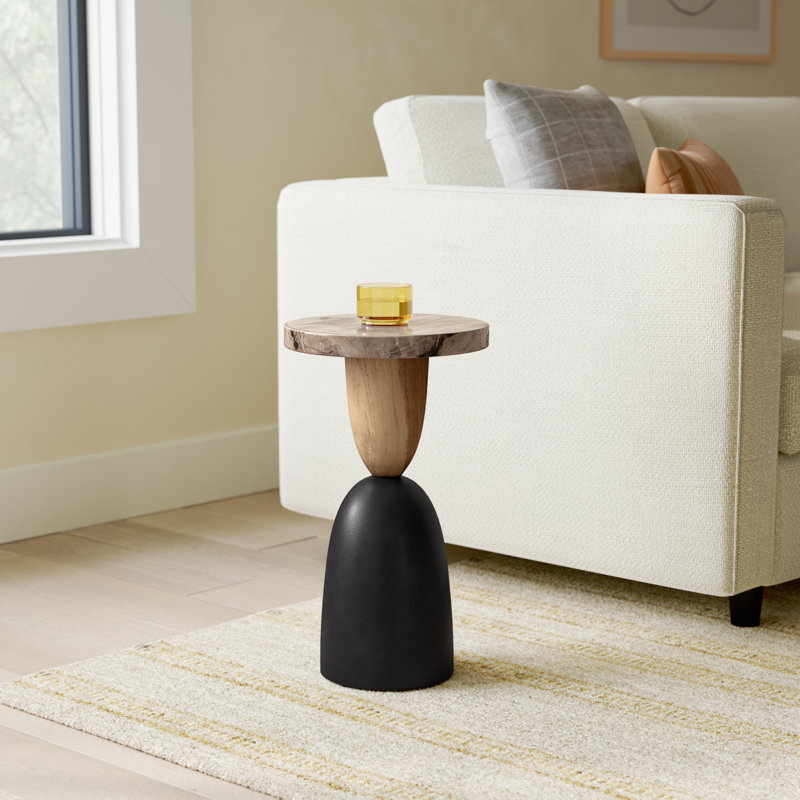 Magnolia 20" Solid Wood Accent Table