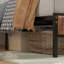 Platform Single/Double Size Bed Frame with Rustic Wood Headboard and Footboard, wood beds with Strong Metal Slats Support, No Box Spring Needed-1592693490-1554381342
