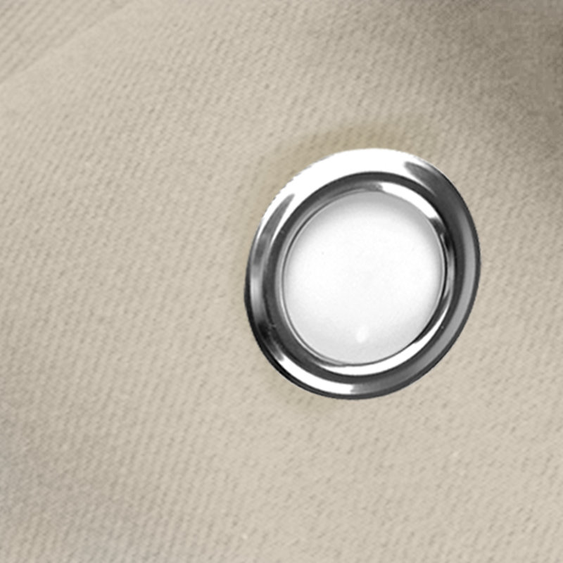 Rohde Blackout Sliding Panel Pair, Beige, 46cm Width x 54cm Drop