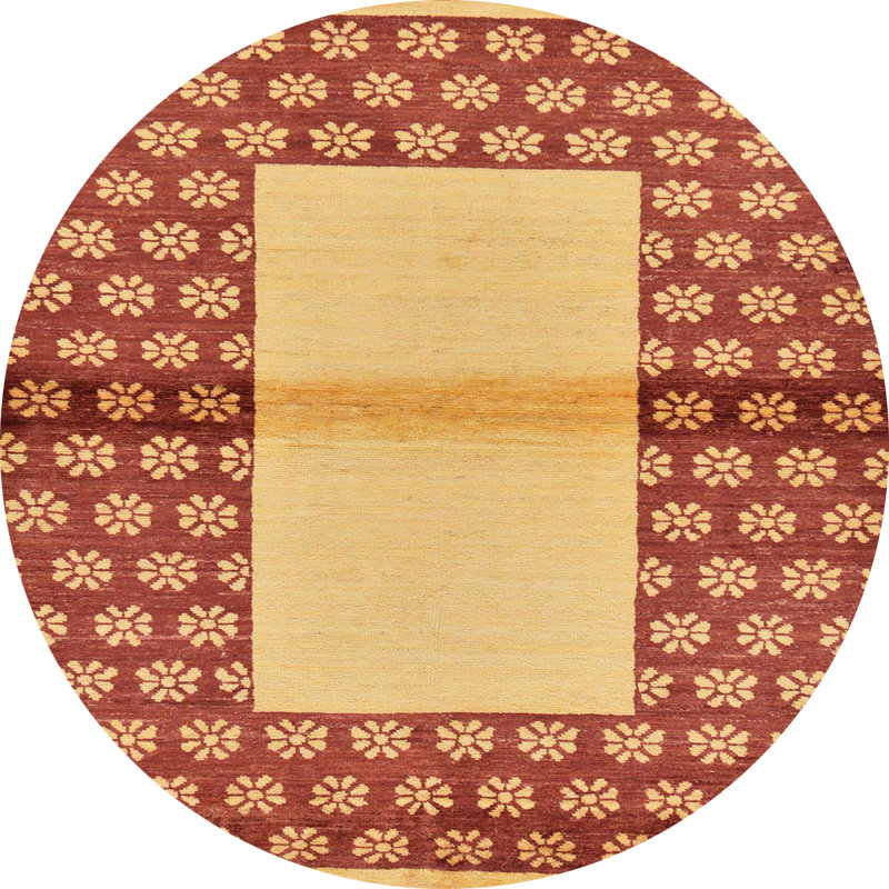 Tapis abstrait moderne 161, Rond 8 pi