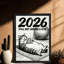 Reproduction d'art encadré noir et noir 2026-1419030568