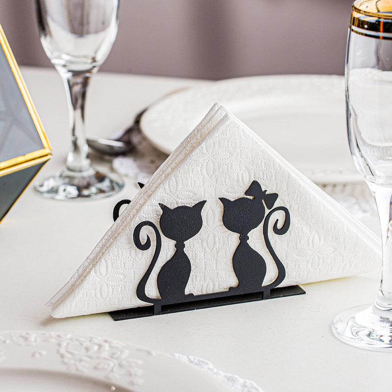 Metal Standing Napkin Holder