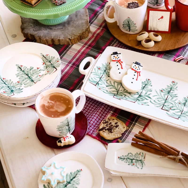 Lastra Holiday Stoneware Platter