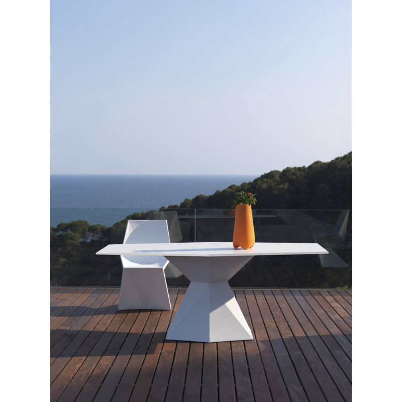 Vertex Patio Dining Chair, Ecru