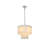 Intisar 16 inch Alabaster Chandelier in Chrome-1695056117-1695056123-1695056125