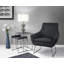 Fauteuil Ismaael de 83,82 cm de large en polyester-578122606