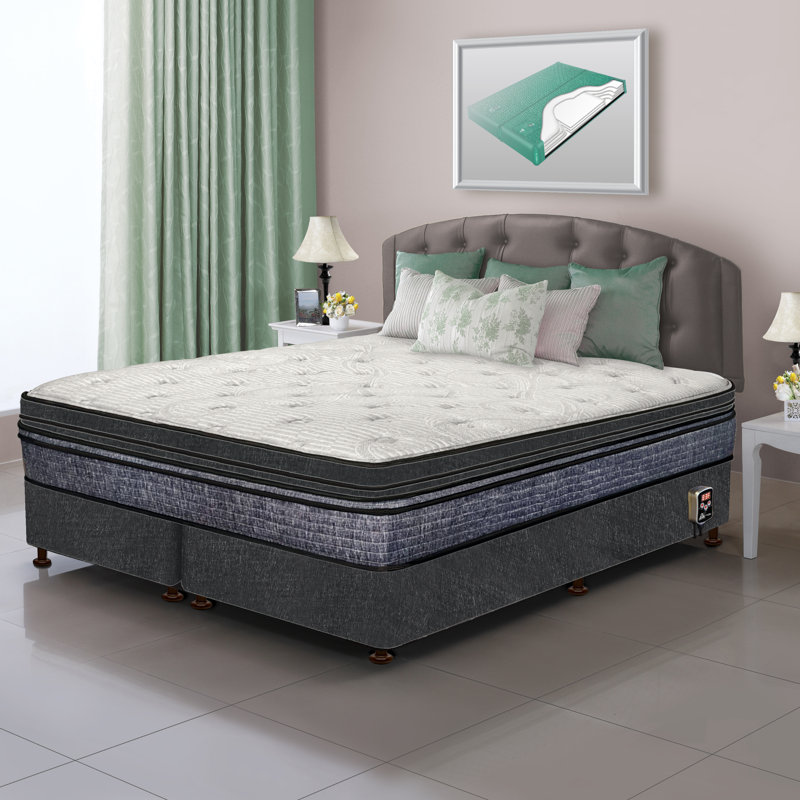 28'' Waveless Mid Fill Soft-Side Waterbed Mattress, California King