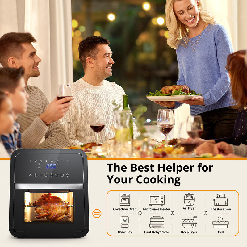 Symple Stuff 12L Halogen Oven Air Fryer