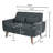 48.43" W Small Upholstered Loveseat Couch-547124610