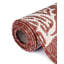 Tapis contemporain rouille et ivoire Ayton-22935453