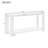 Distinctive Features Of A Minimalist Console Table With Bottom Shelf And Four Legs, Suitable For Entryway, Hallway, Living Room, Foyer, Corridor-513188513
