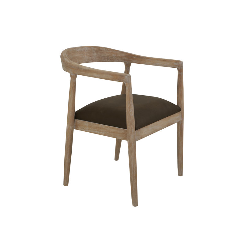 Siège rembourré, fauteuil en bois, Ivoire ivoire