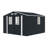 Durable Metal Storage Shed, Large Modern Design For Versatile Outdoor Use