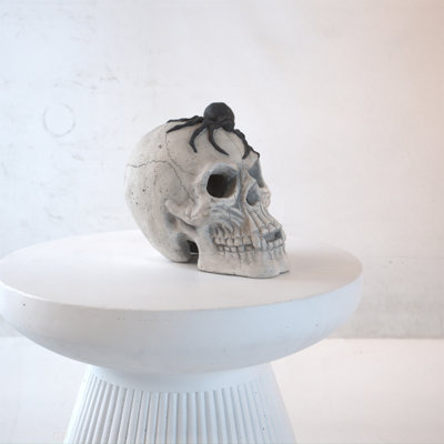 Demon Skull,Suitable For  Outdoor Fireplace And Fire Pit, Halloween Decoration
