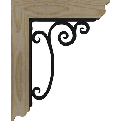 Support triple en fer traditionnel Avery 8 po