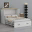 Lit escamotable avec lit plateforme escamotable et grand tiroir de rangement Murphy-176794382