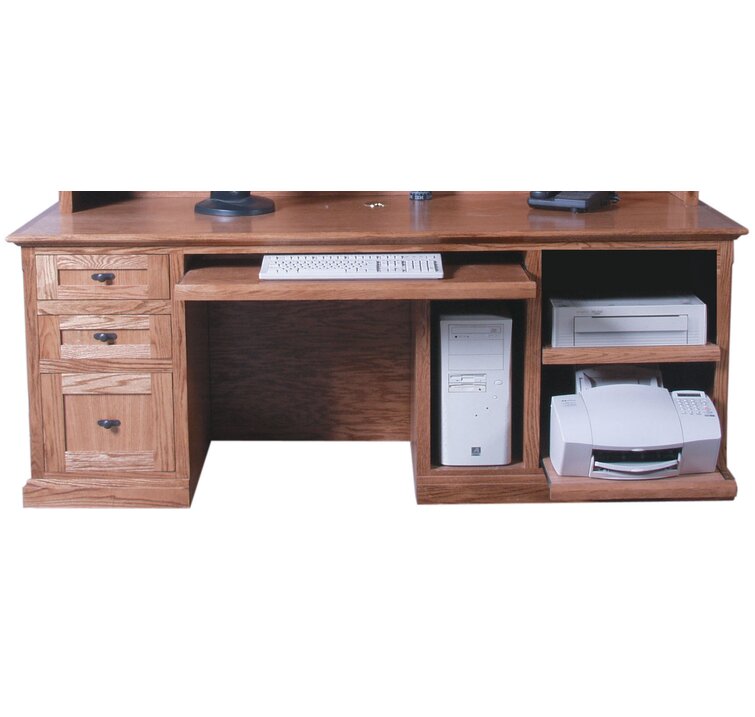 Laflamme Solid Wood Base Computer Desk