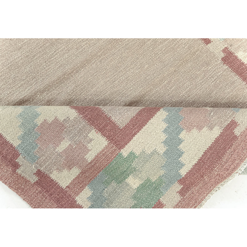 Vintage One-of-a-Kind Rectangle 4'10" X 6'3" Flatweave Area Rug
