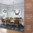 Janieliz 6 - Light Dimmable Kitchen Island Modern Linear Chandelier
