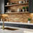 Bare Decor EZ-Wall 3D Mosaic Tile in Solid Teak Wood, Set of 10 Natural Finish Tiles