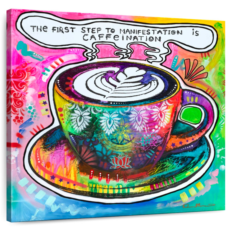 Ketti Caffeination, 33" H x 33" W