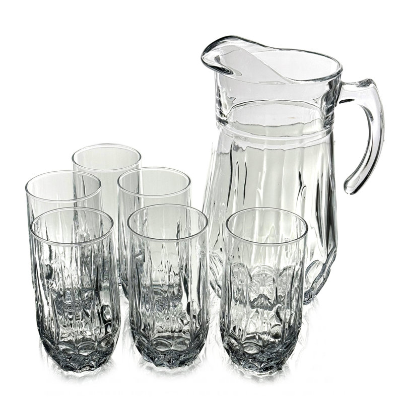 Menda Entertaining Set 6 Glasses and Pitcher