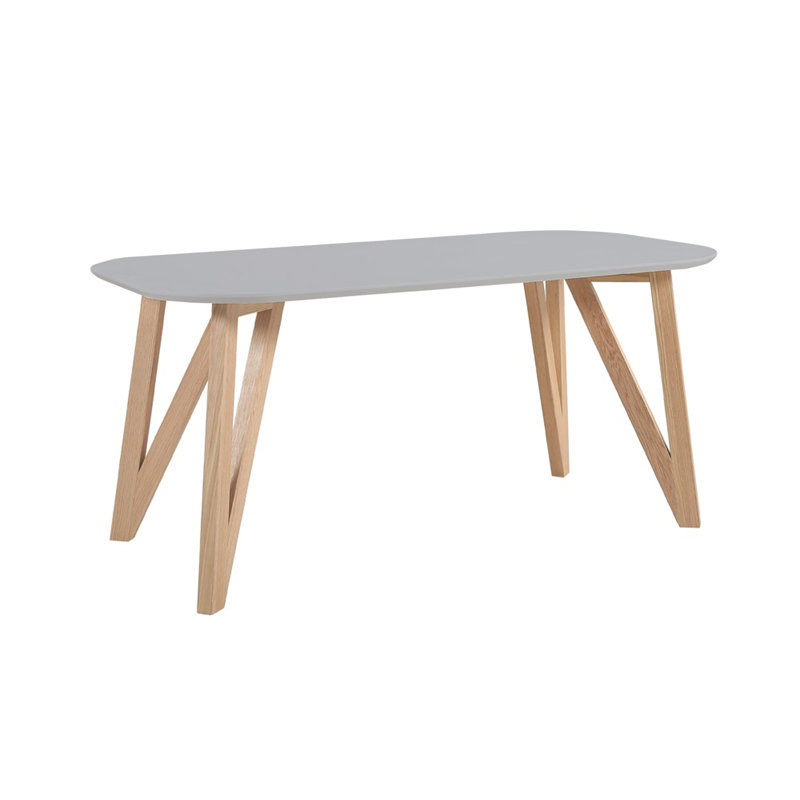 Madalyn Oval Dining Table, Grey
