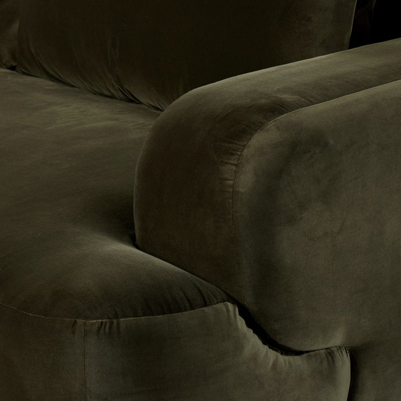 Benito Sofa, Surrey Olive Cotton Blend