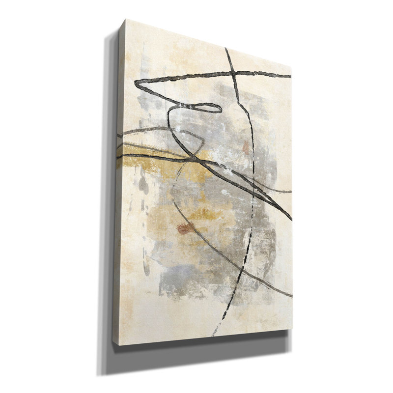 Art mural en toile Tangle 2 pi par Suzanne Nicoll, 40 po x 60 po, H 18 po x l 12 po x P 0,75 po