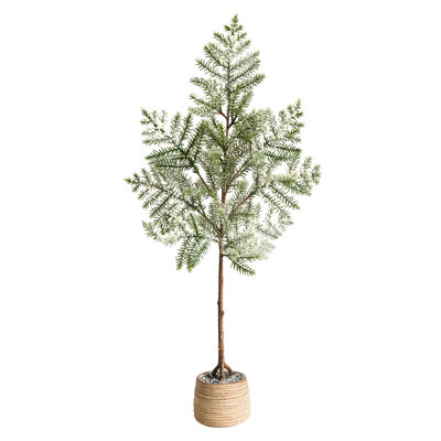 Arbre de Noël artificiel pin givré