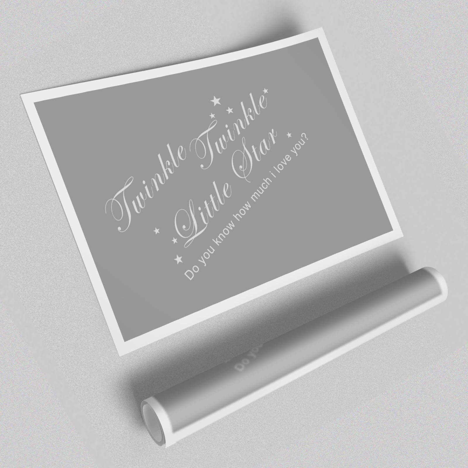 East Urban Home Nursery Quote Twinkle Twinkle Little Star 2 - Graphic ...