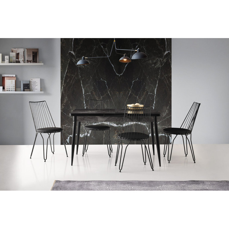 Bensville 44cm H Slat Back Side Chair