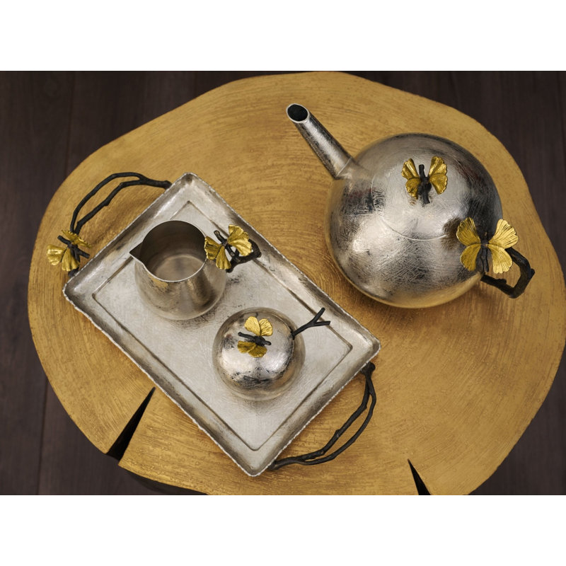 Butterfly Ginkgo Teapot