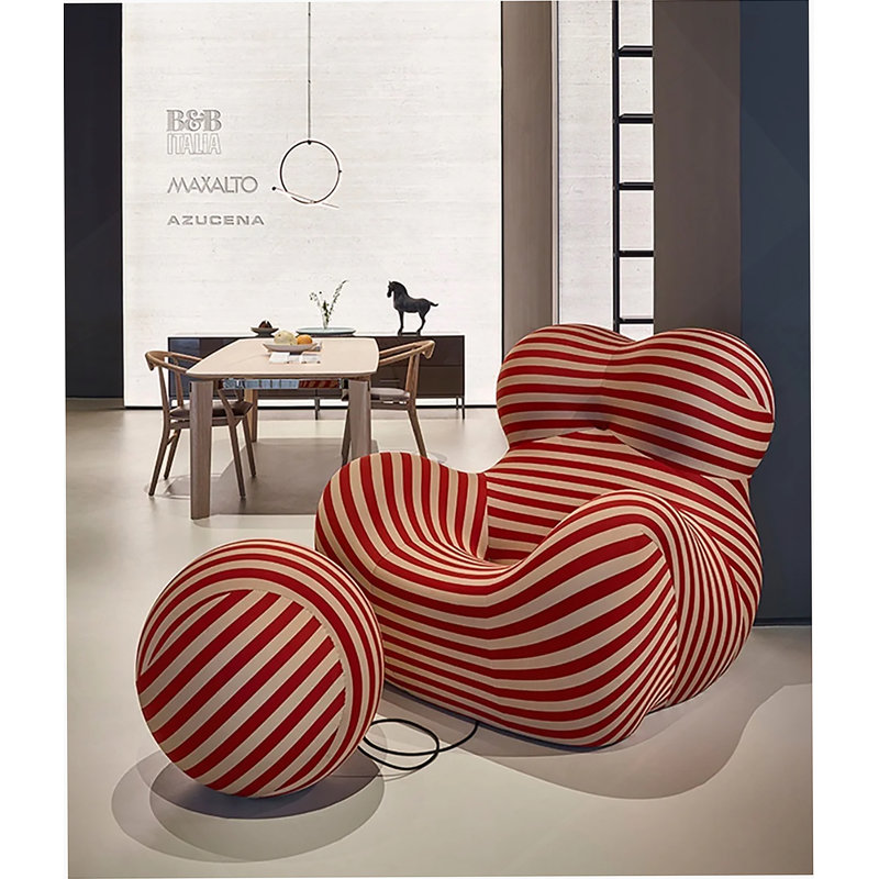 Fauteuil, Rouge