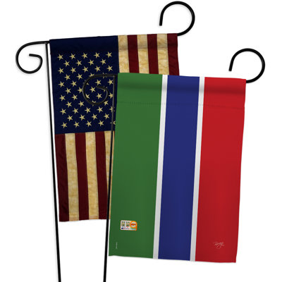 Double Sided 18.5'' H x 13'' W Polyester Garden Flag