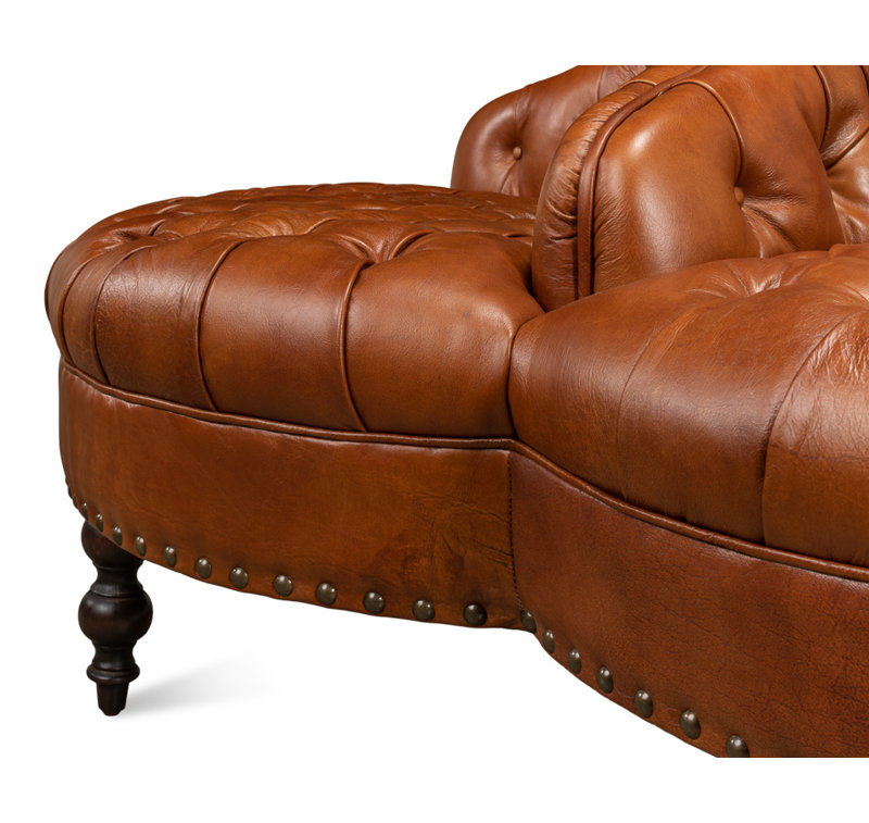 Sofa, Dark Brown