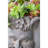 Greek Statue Planter With Legs - 17.6Lb Package Gray 11.4X13x22.4 Inches Magnesium Oxide 22.4" Tall 13" X 11.4" For Exterior & Patio