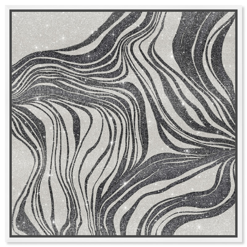 Emotional II Print by Oliver Gal, 13"H x 13"W, White Floater Frame