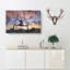 Aerialist Gymnastics At Sunset - Wrapped Canvas Painting-56654751