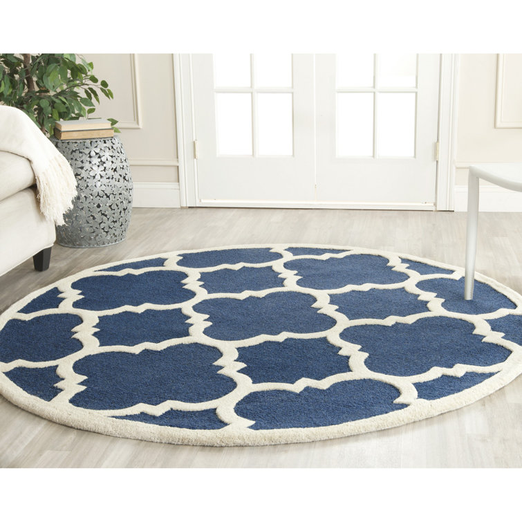 Cannen Hand Tufted Wool Geometric Rug