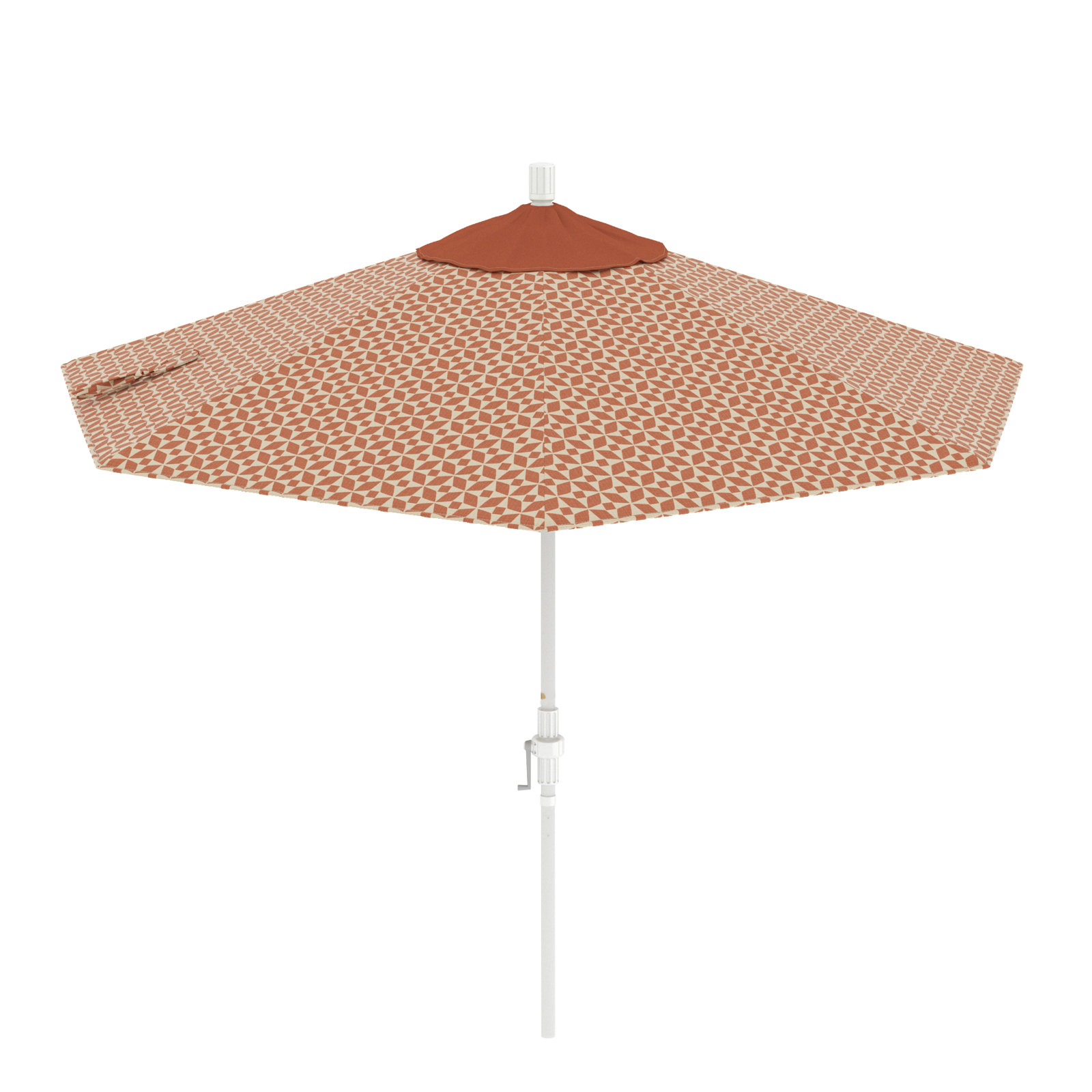 Santana 9' Umbrella, Marquee Peach - Pacifica Premium