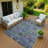 Machine Washable Indoor/Outdoor Bernadette ACN2228 Panel Rug-114553739