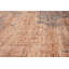 Tapis orange unique en viscose noué à la main style années 2010 4 pi 11 po x 7 pi 6 po Suazo