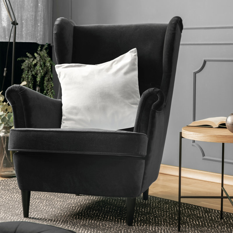 2 pièces luxueuses en duvet carré haut de gamme, Pissenlit blanc, 26 po x 26 po, Housse de coussin seulement - sans insert