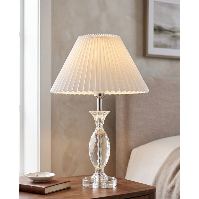 Lampe de table moderne en cristal