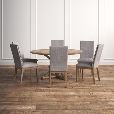 Deane 6 - Person Pedestal Dining Set