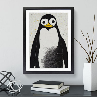 Painted Penguin No.1 - Wall Art