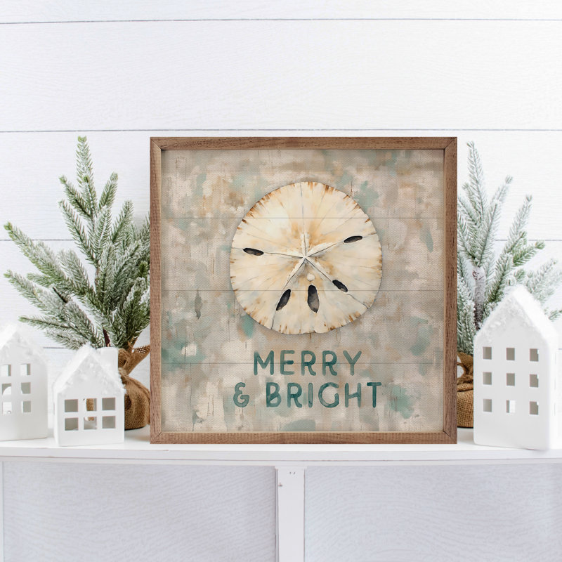 «Merry And Bright Sand Dollar», H 8 po x l 8 po