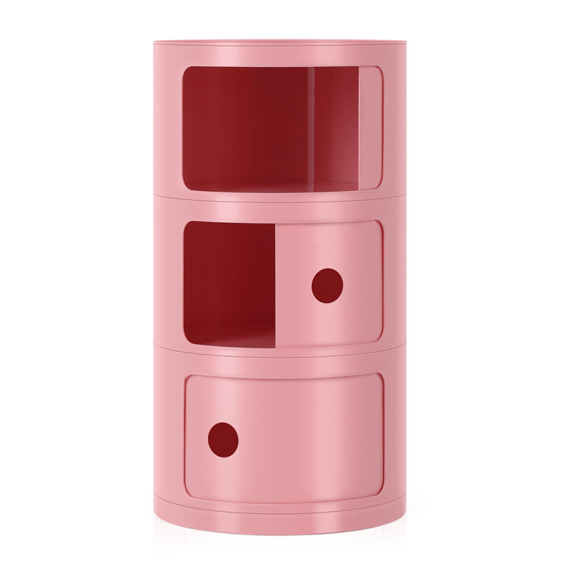 Pietrzak 12.6'' W Nightstand, Pink