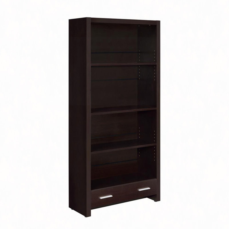 4-Shelf Bookcase With Storage Drawer